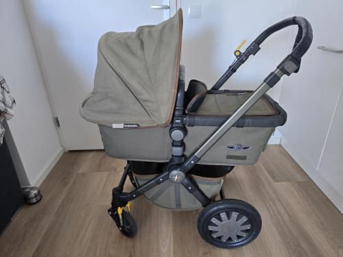 Bugaboo Cameleon 3 Diesel Groen Limited Edition kinderwagen.
