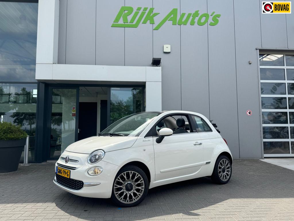 Fiat 500 C 1.0 hybrid dolcevita * cruise control * stoelverwarming * half l