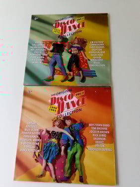 LP's Disco dance collection Vol 1 + Vol 2