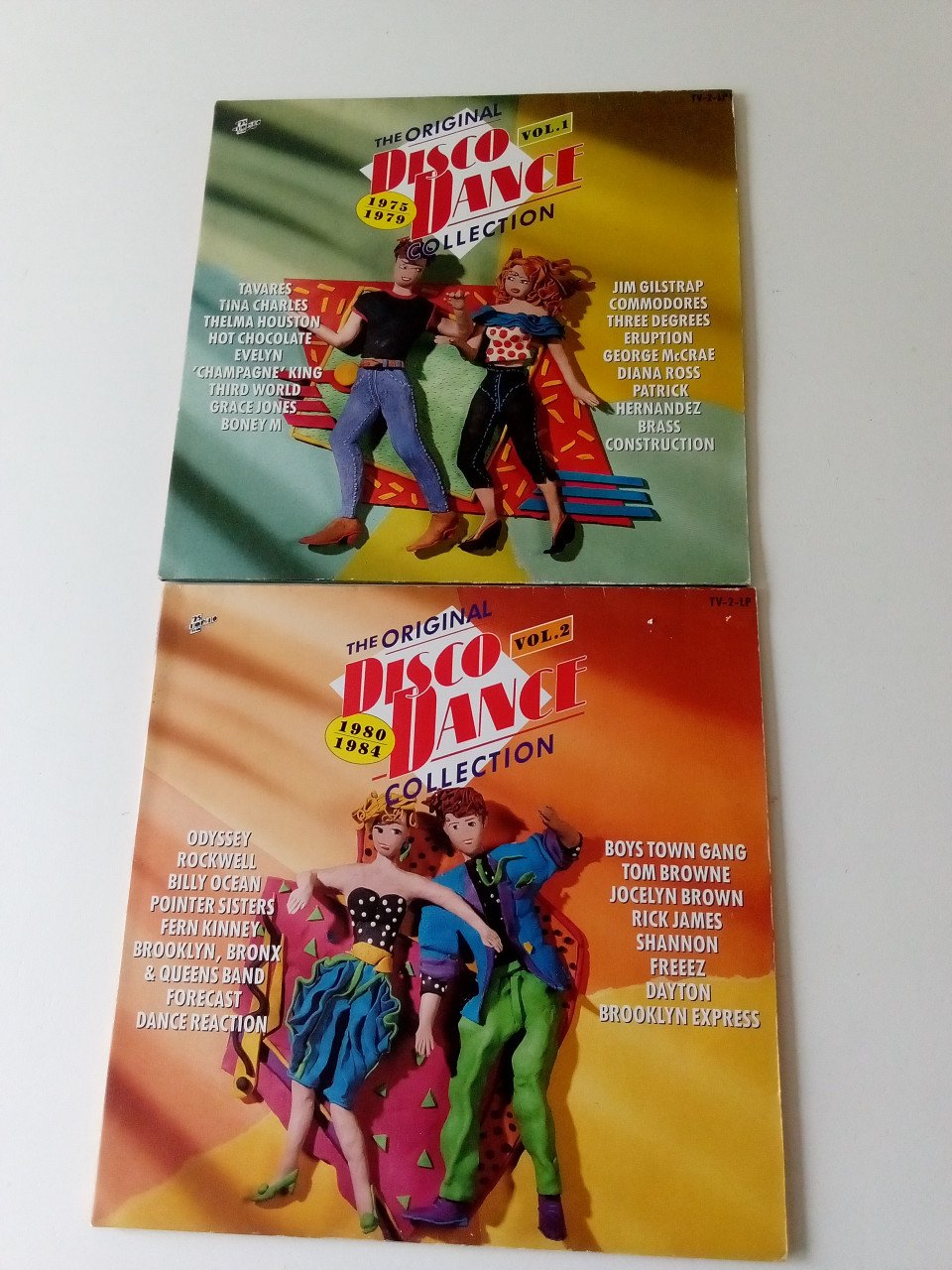 LP's Disco dance collection Vol 1 + Vol 2