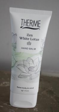 Nieuw in verpakking therme mindful  zen white lotus  hand balm 70ml