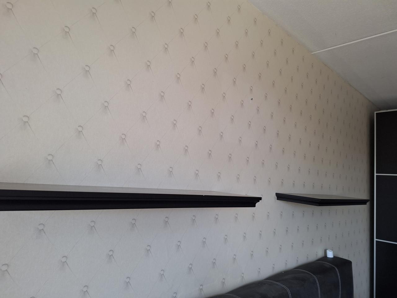 Wandplanken voor in slaapkamer