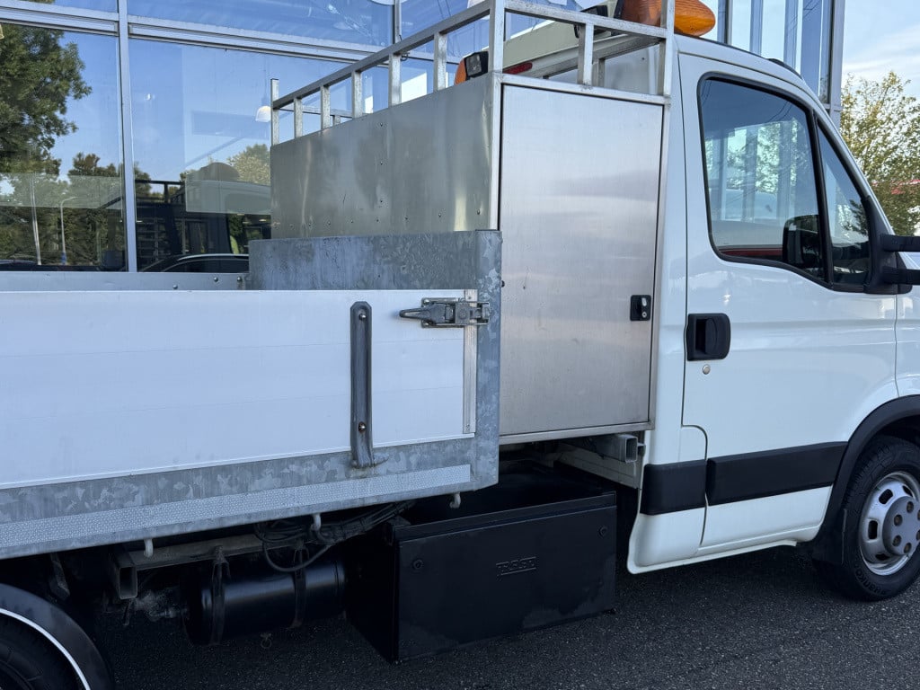Iveco Daily 40c17 be open laadbak kipper | 5660kg laadverm. | dubbel lucht 