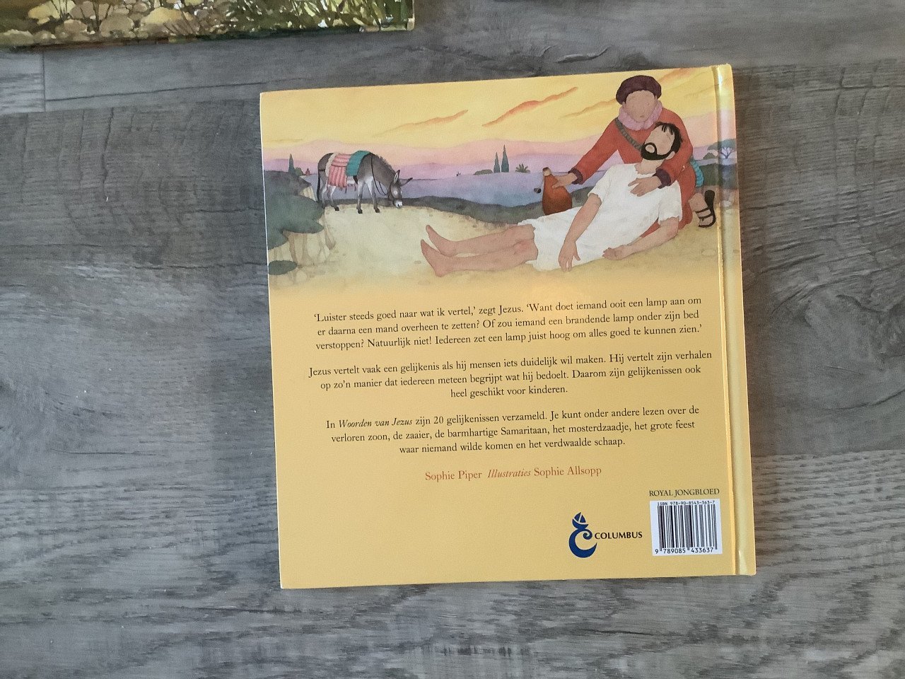 Kinderboeken: Verhalen/Woorden en het Leven van Jezus
