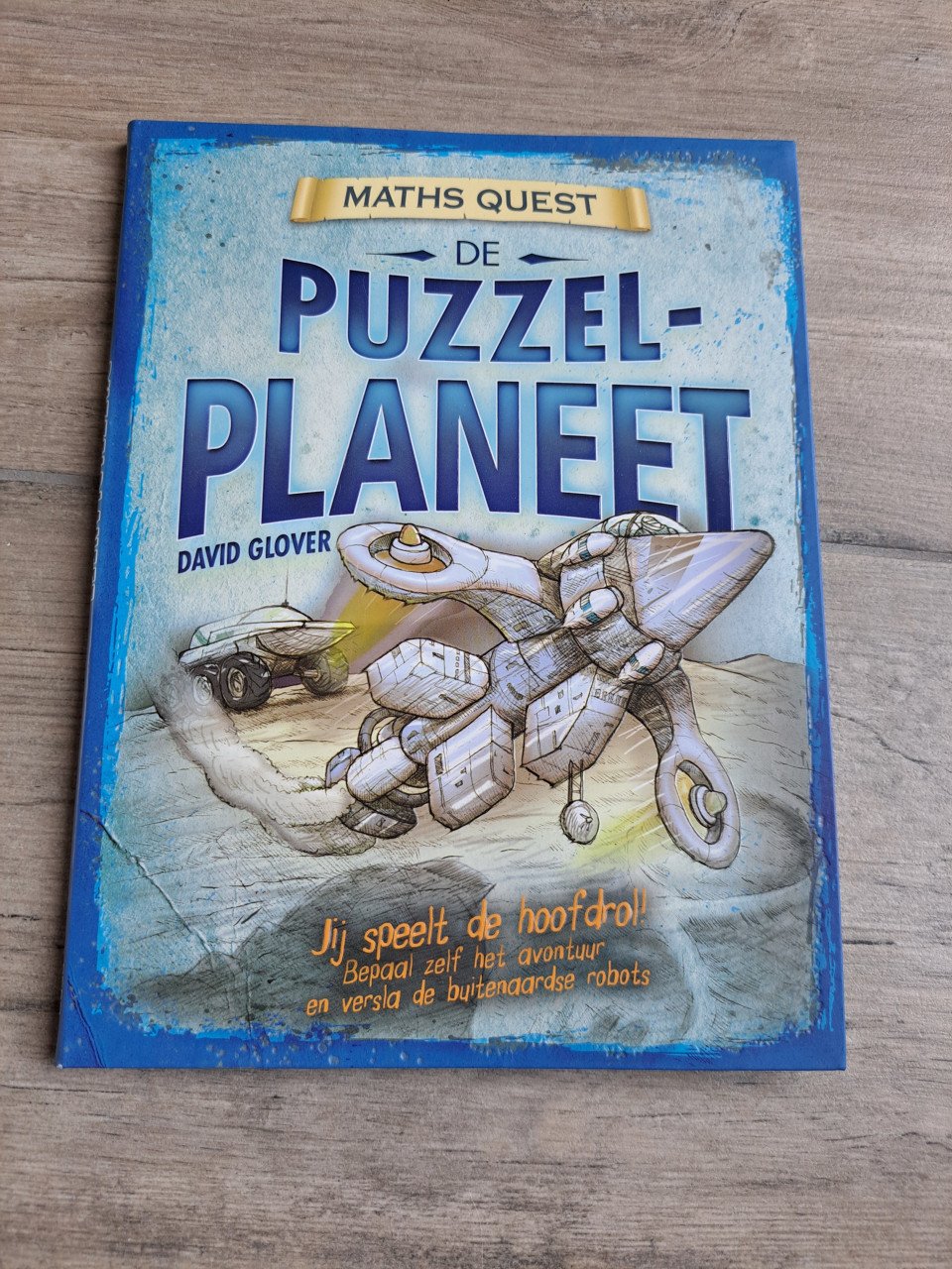 De puzzelplaneet , jij speelt de hoofdrol bepaal zelf het avontuur en versl