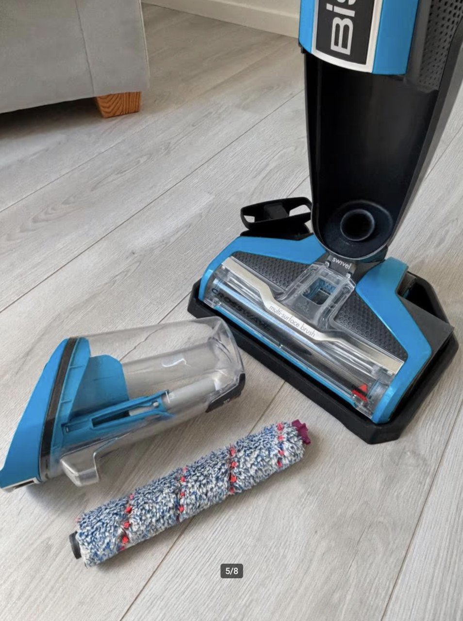Bissell Croswave 3-in-1 - dweil / mop / vloerreiniger
