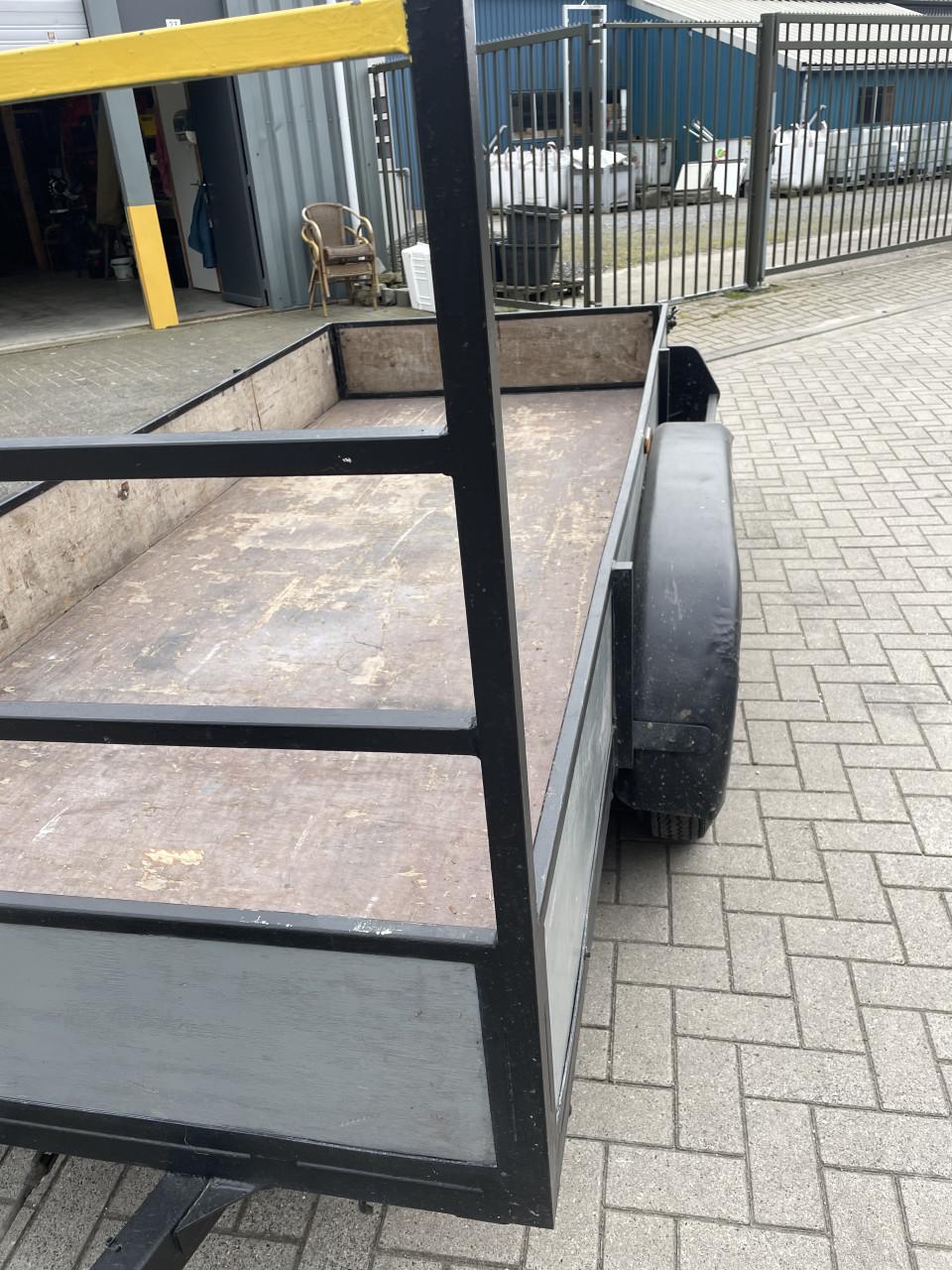 Aanhanger dubbel asser