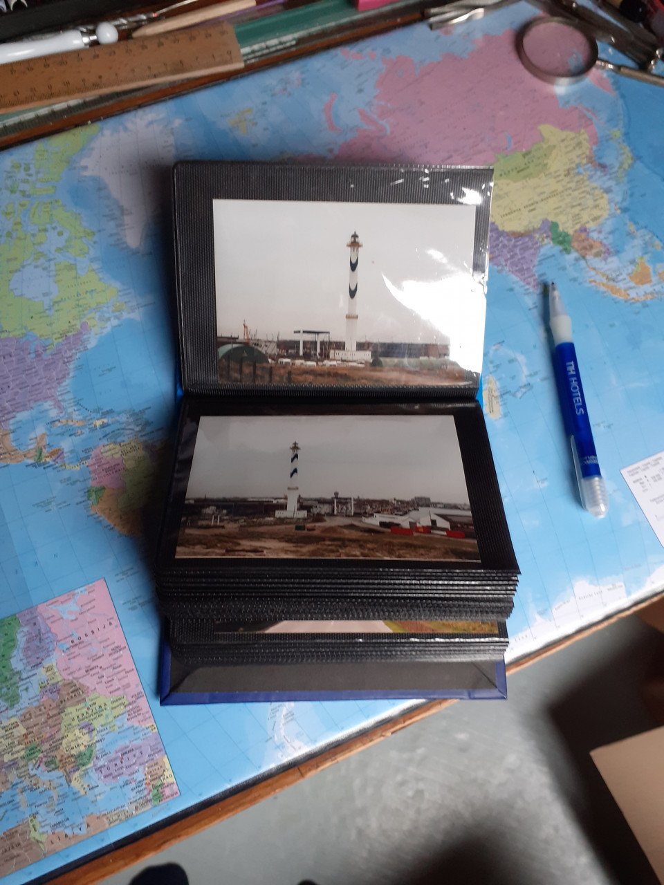 88 Vuurtorens - 10x15 cm in foto insteek map
