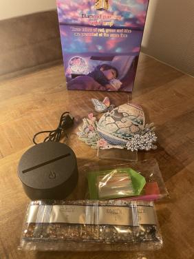 Nieuwe diamond painting 3D nacht lamp