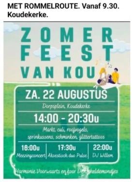 Rommelroute en Zomerfeest Koudekerke