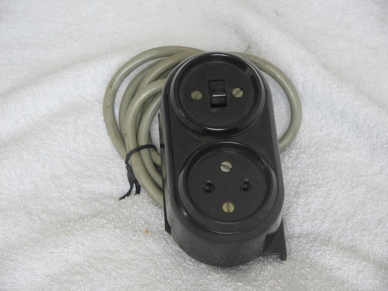 Bakeliet zwart schakelmateriaal