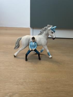 Schleich Horse Club paard met ruiter
