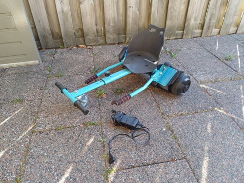 Hoverboard met kart en oplader