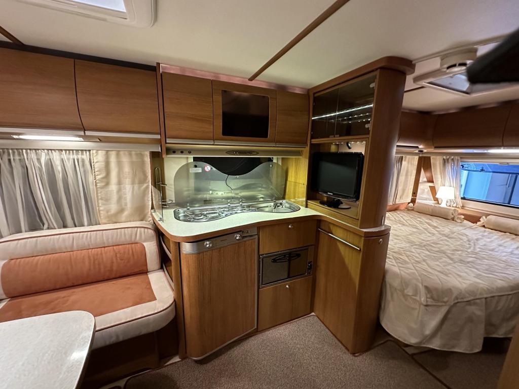 Fendt Diamant 520 TFB, incl. jaarplaats rustige camping Gelderland.