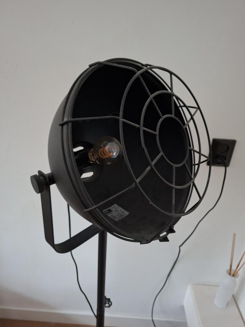 Industriële sta lamp