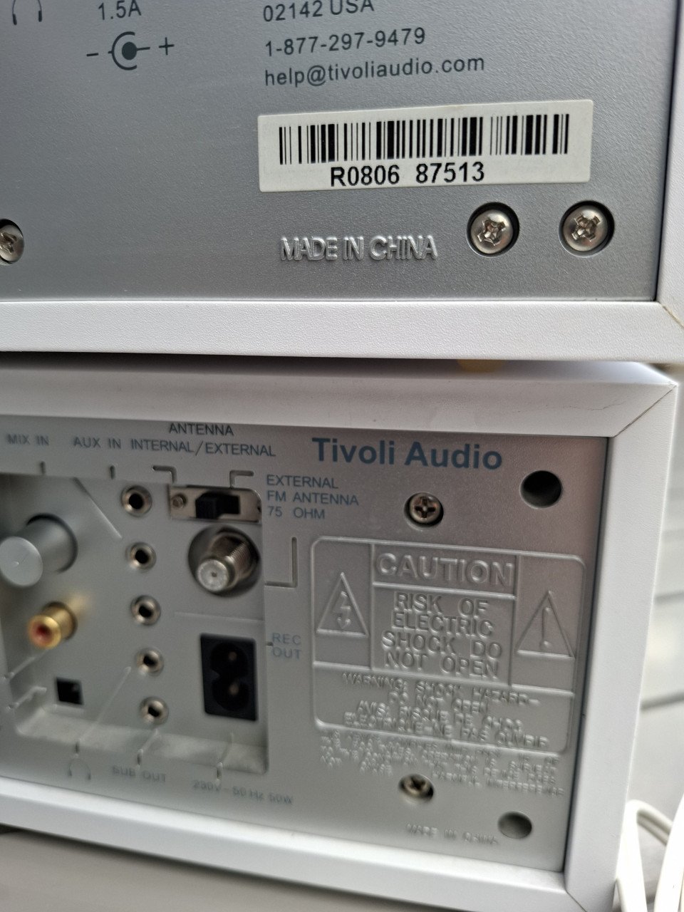 3 delige Audio Tivoli .