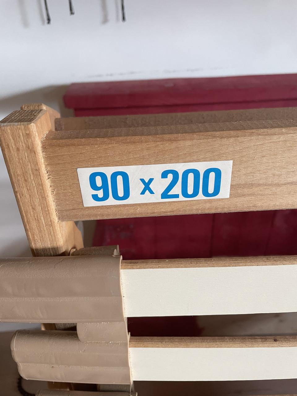 Elektrisch verstelbare lattenbodem 90x200