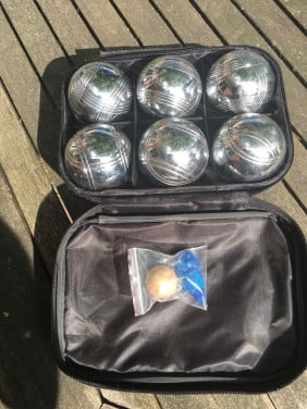 Jeu de Boules set compleet