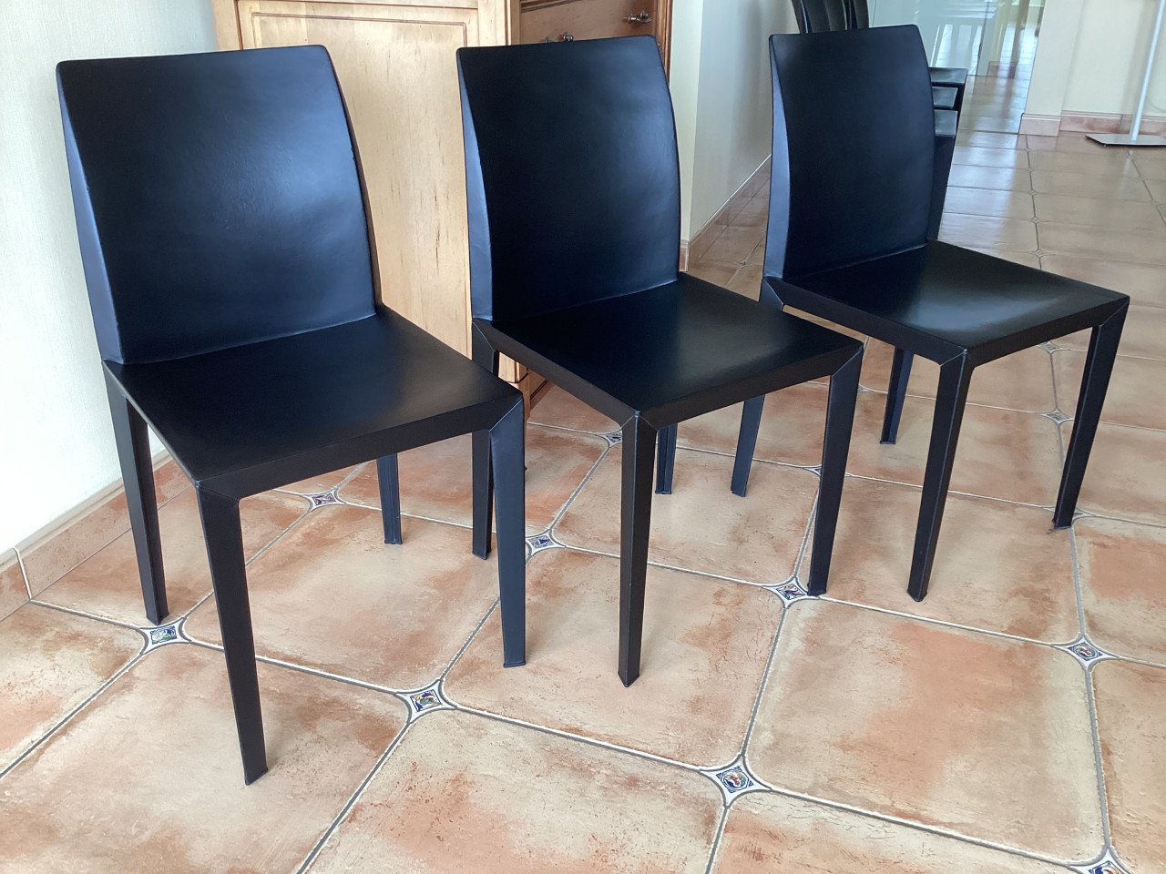Prachtige exclusieve Poltrona Frau stoelen 6 stuks