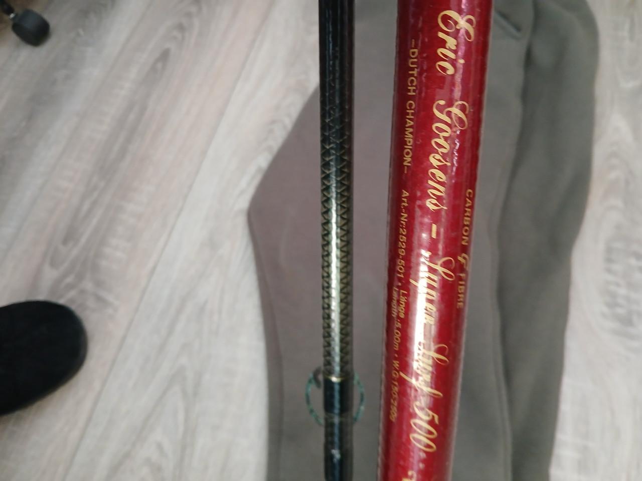 Te koop de beroemde eric goosens hengel 5.00m