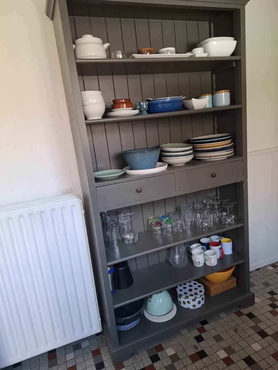Grote open kast