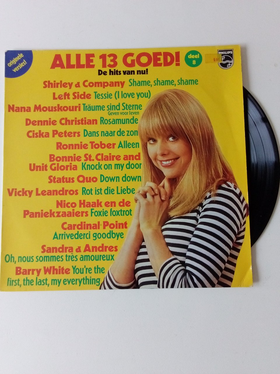 Set 4 LP's waaronder ABBA Greatest Hits