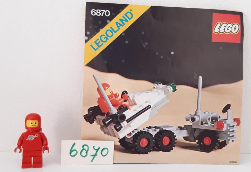 Lego Classic Space 6870: Probe Launcher, ruimtevoertuig met minifiguur