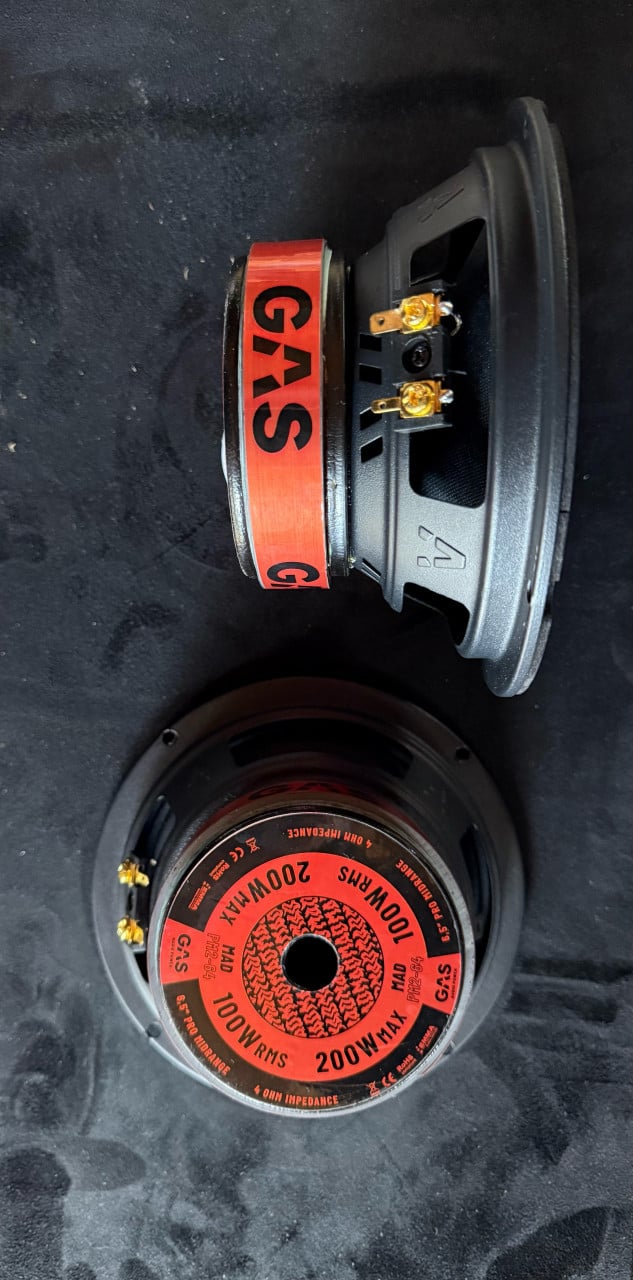 Gas Mad PM2-64 auto speakers