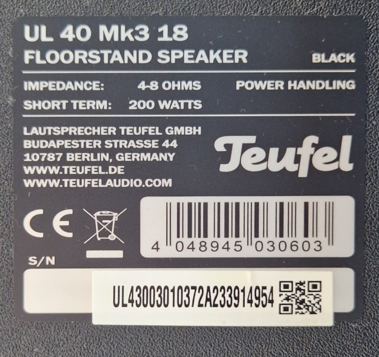 TEUFEL ULTIMA 40 MK3
