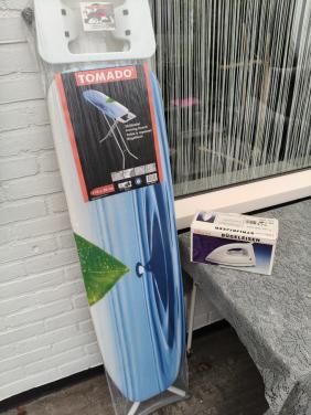 Strijkplank met gratis strijkijzer