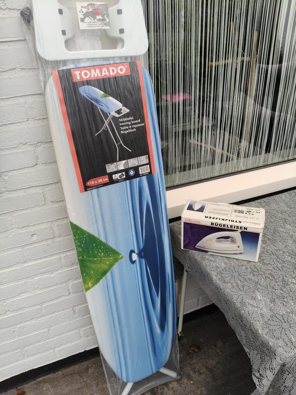Strijkplank met gratis strijkijzer