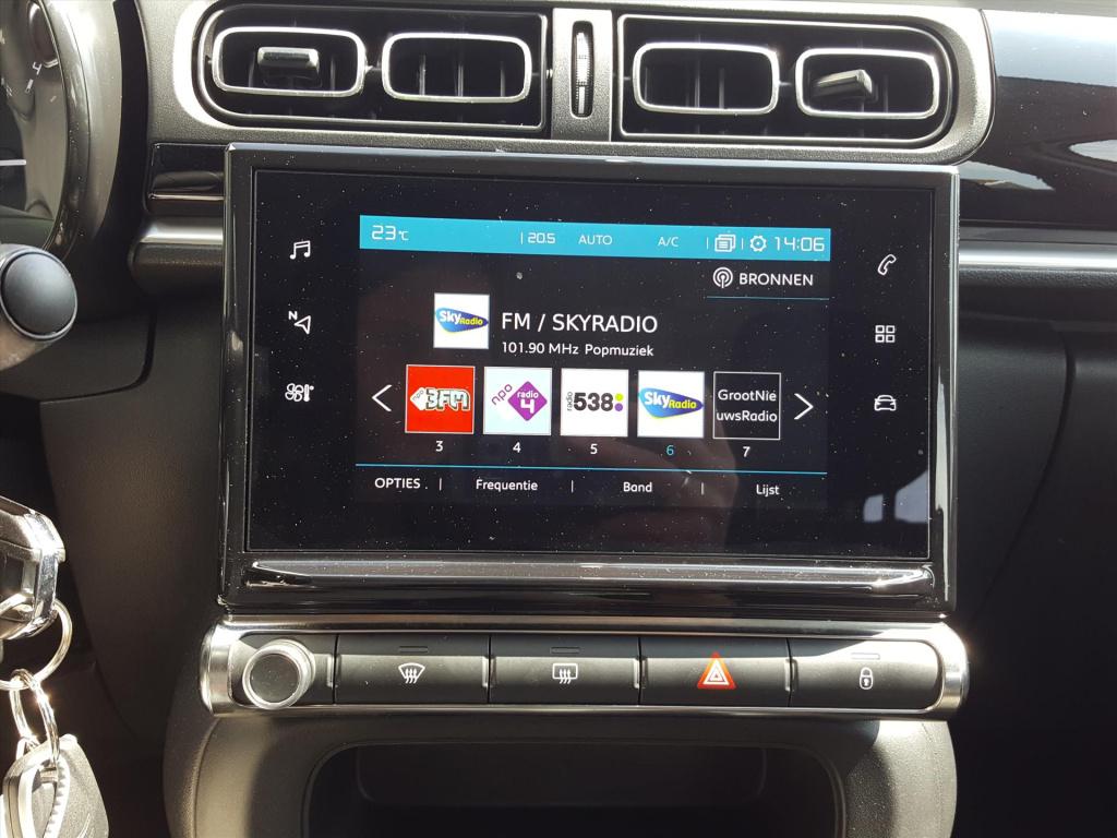 Citroen C3 shine 1.2 pt-110pk s&s (vol)automaat/eat6 | apple carplay & andr
