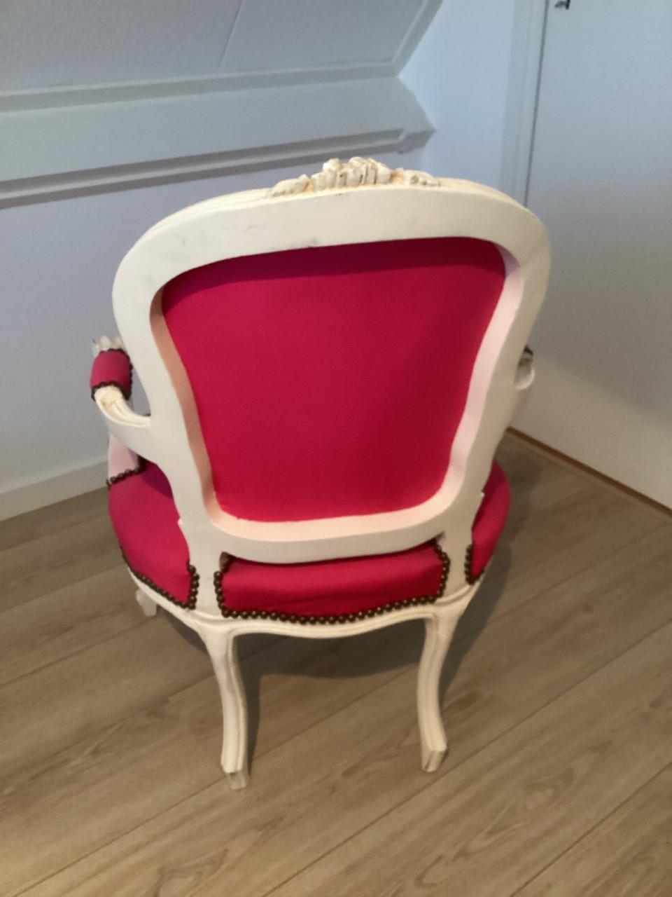 Stoel in barok stijl