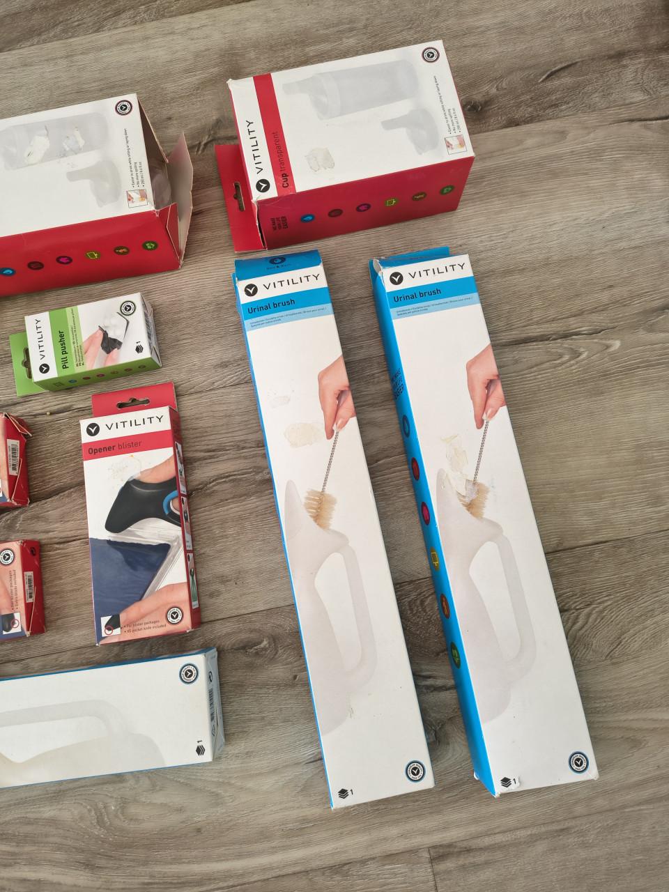 Partij nieuwe verpleegmiddelen, Vitility zorg, tuitbeker.