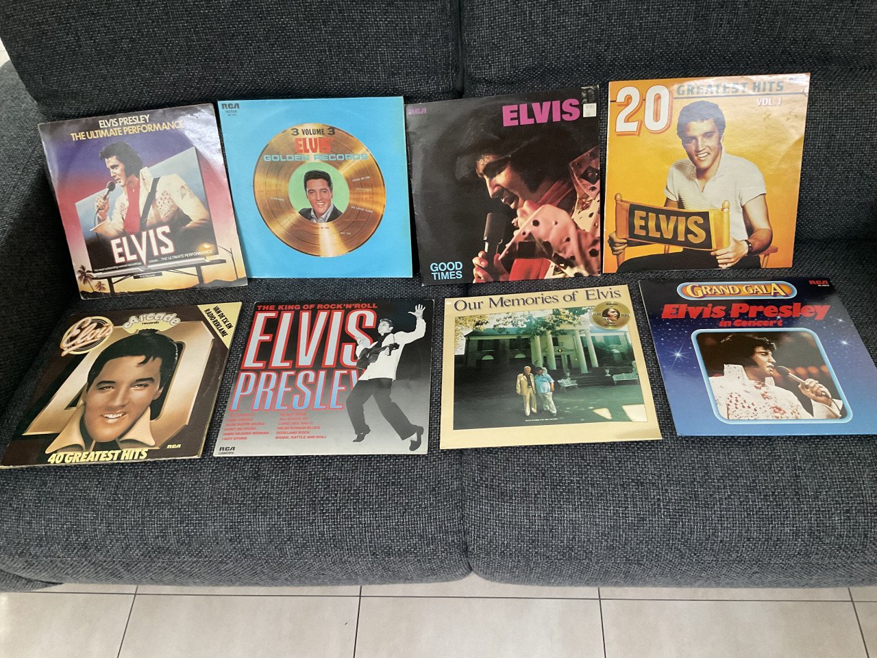 Elvis Presley lp's.