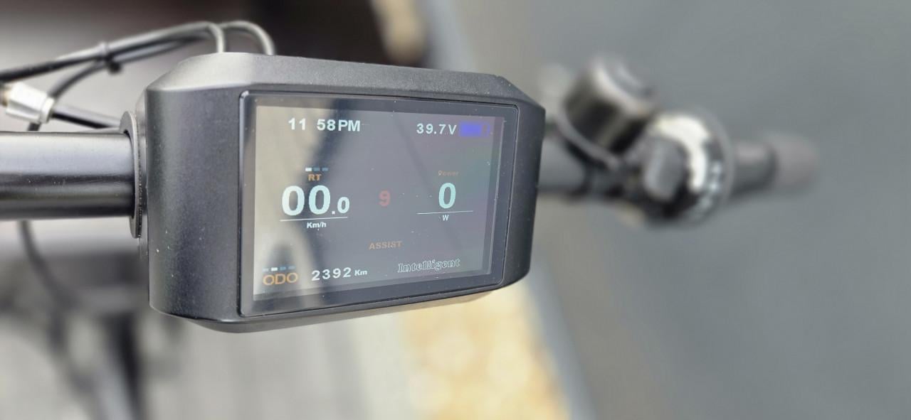 Prachtige Vogue Carry 3 Elektrische Driewielbakfiets  Matzwart (2392 km)