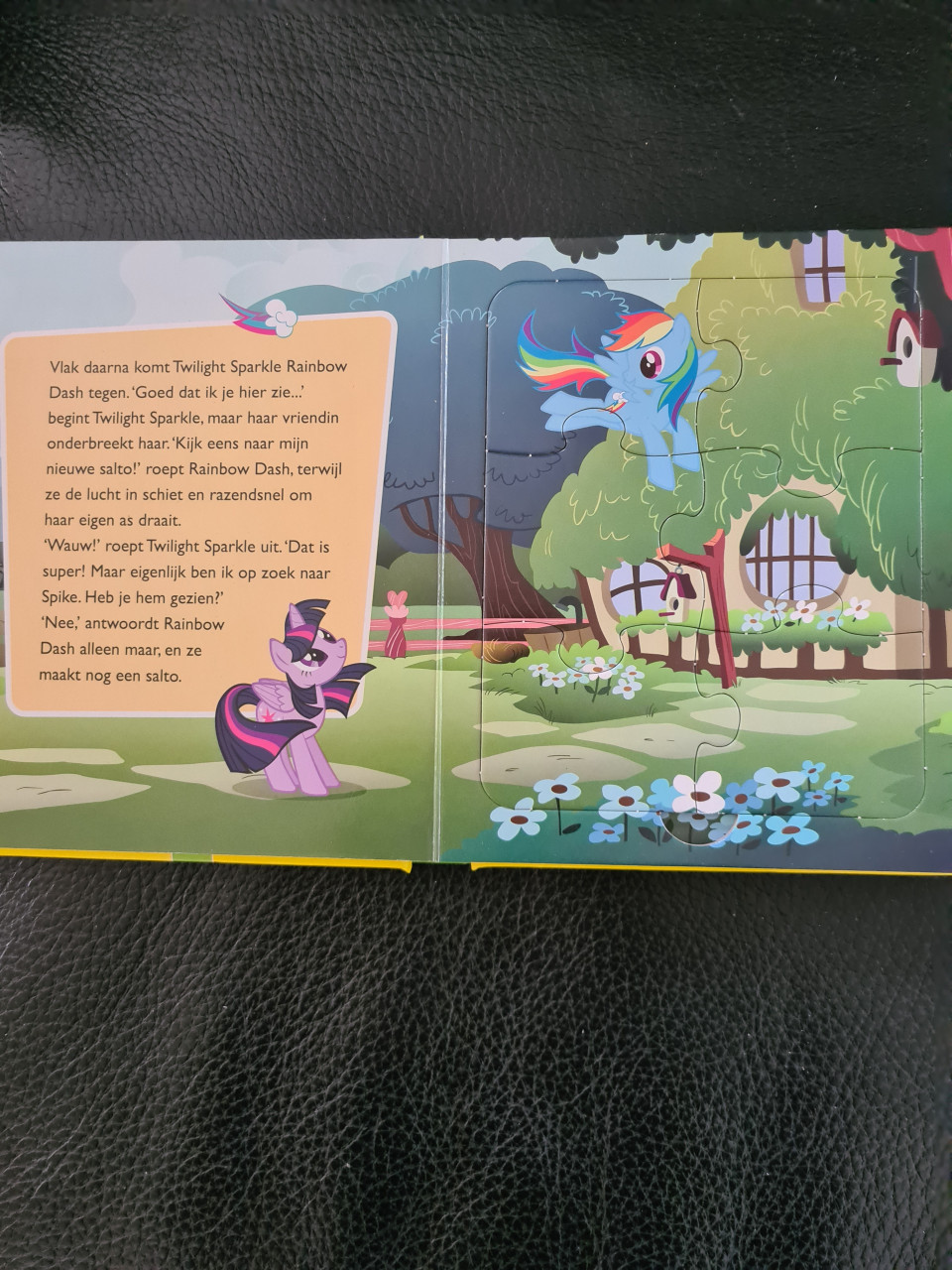 My Little Pony legpuzzel boek met 5 legpuzzels / lezen