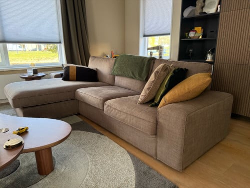 Ikea Kivik 3-zitsbank met chaise longue
