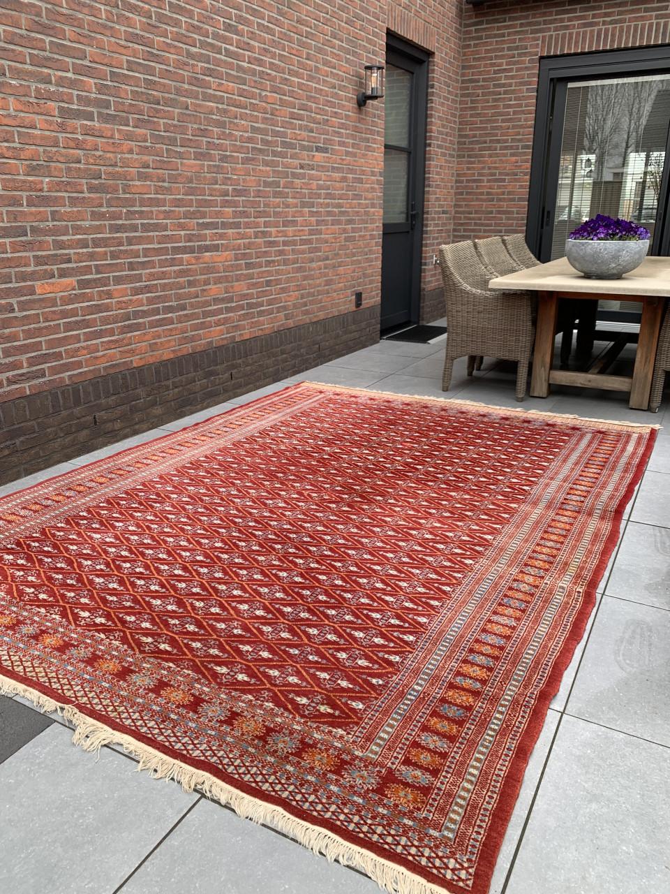 ✨Prachtige Sfeervolle Bohemian-Style Handgeknoopt Vloerkleed✨