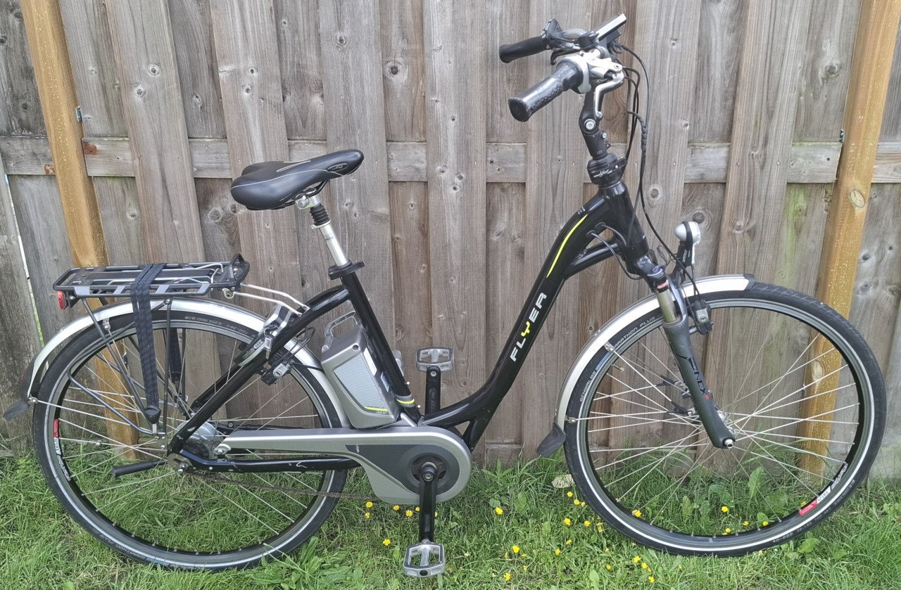 Mooie Flyer T8.1+ middenmotor elektrische fiets 540Wh