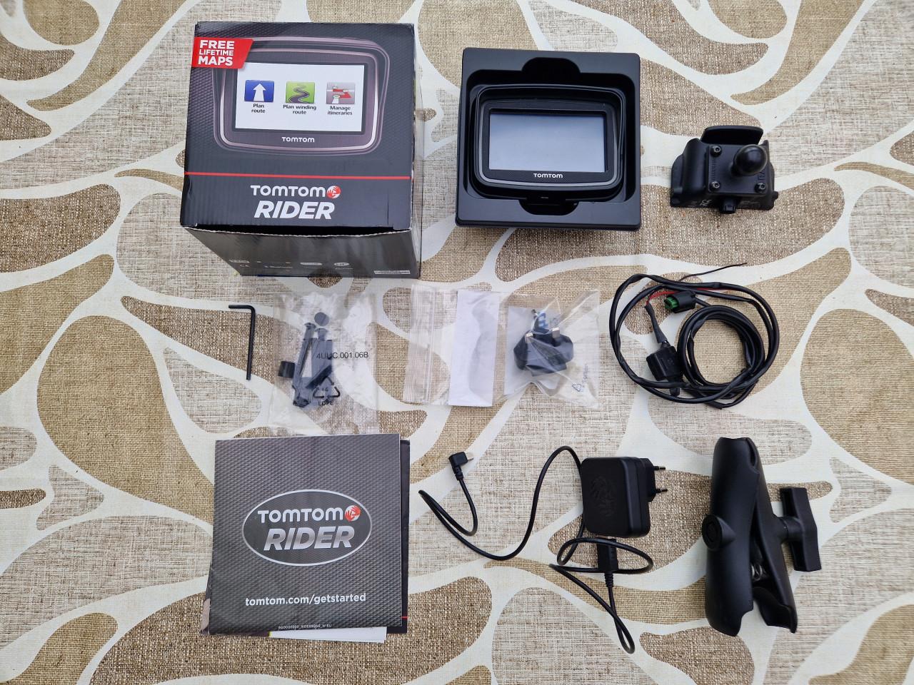 Tomtom Rider motornavigatie