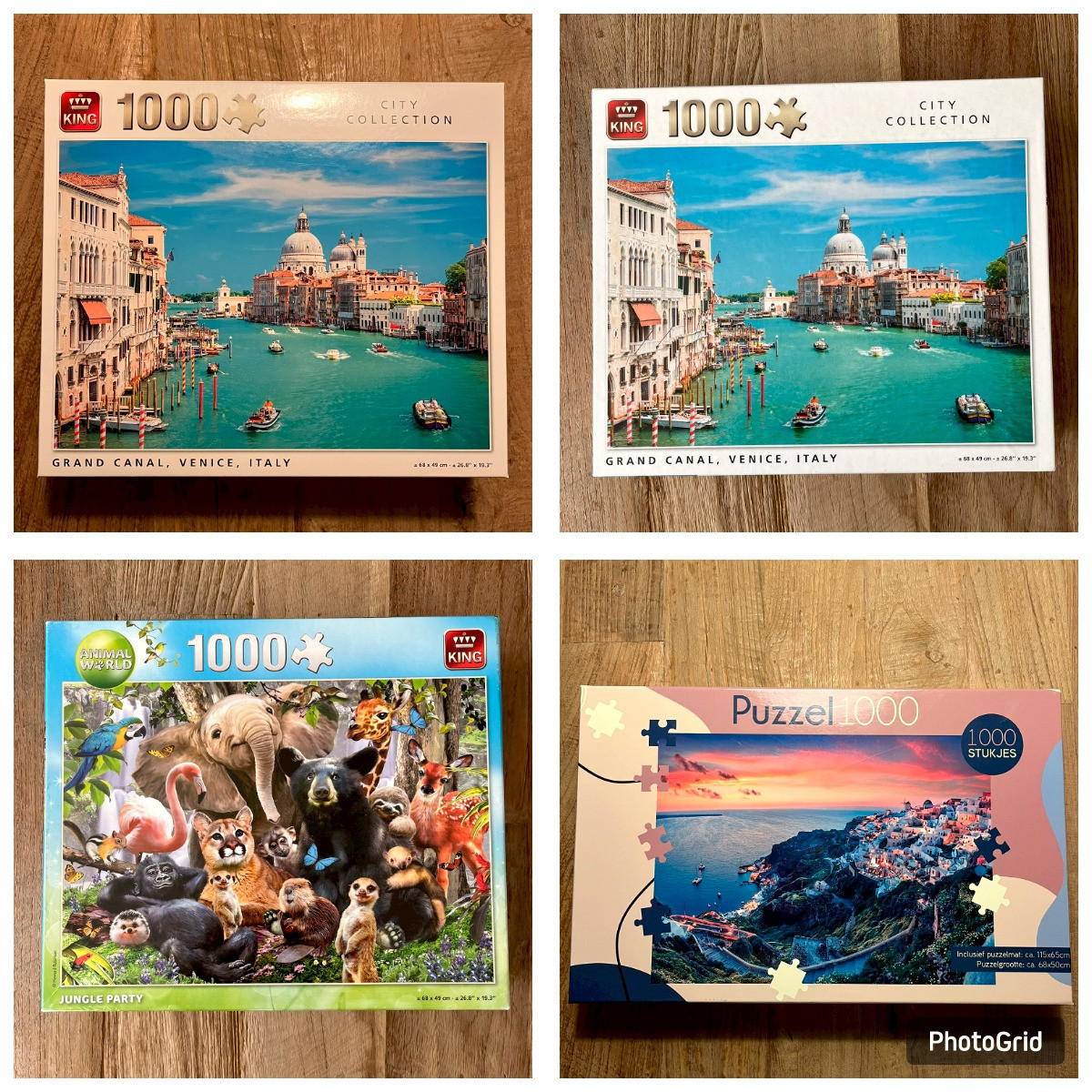 1000 stukjes puzzels