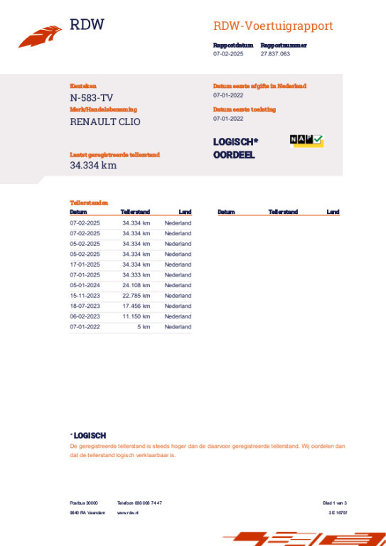 Renault Clio 1.0 tce intens nl auto, led, cruise, all season, digi dash