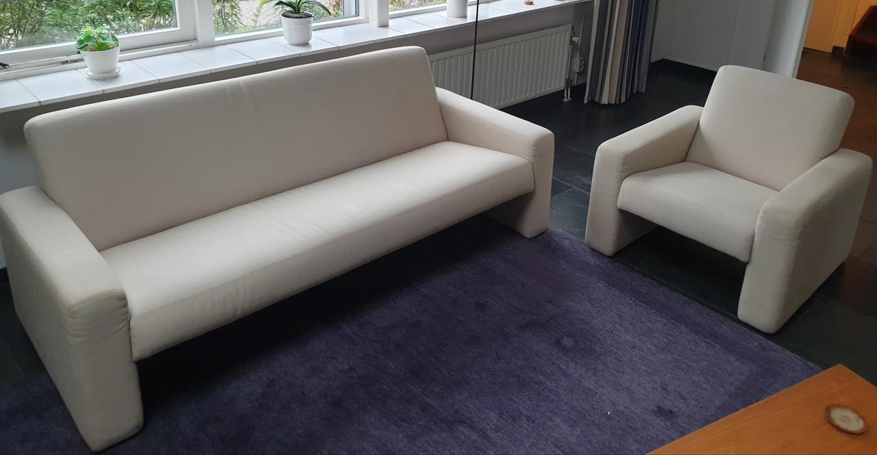Gelderland design bank en fauteuil.