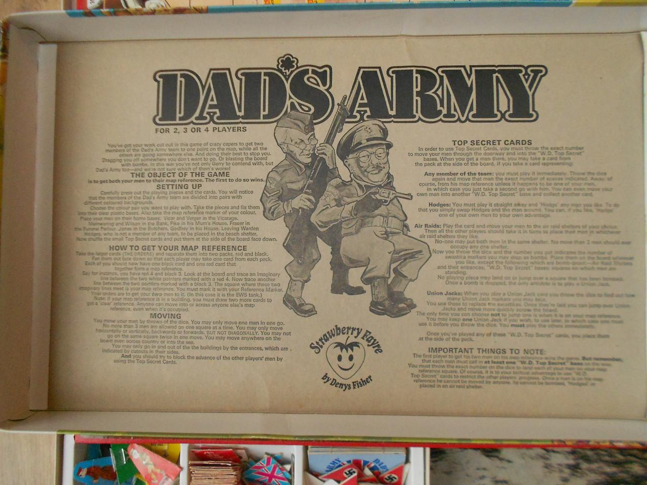 Vintage bordspel Dad s army tweede wereldoorlog ww2 uit 1974