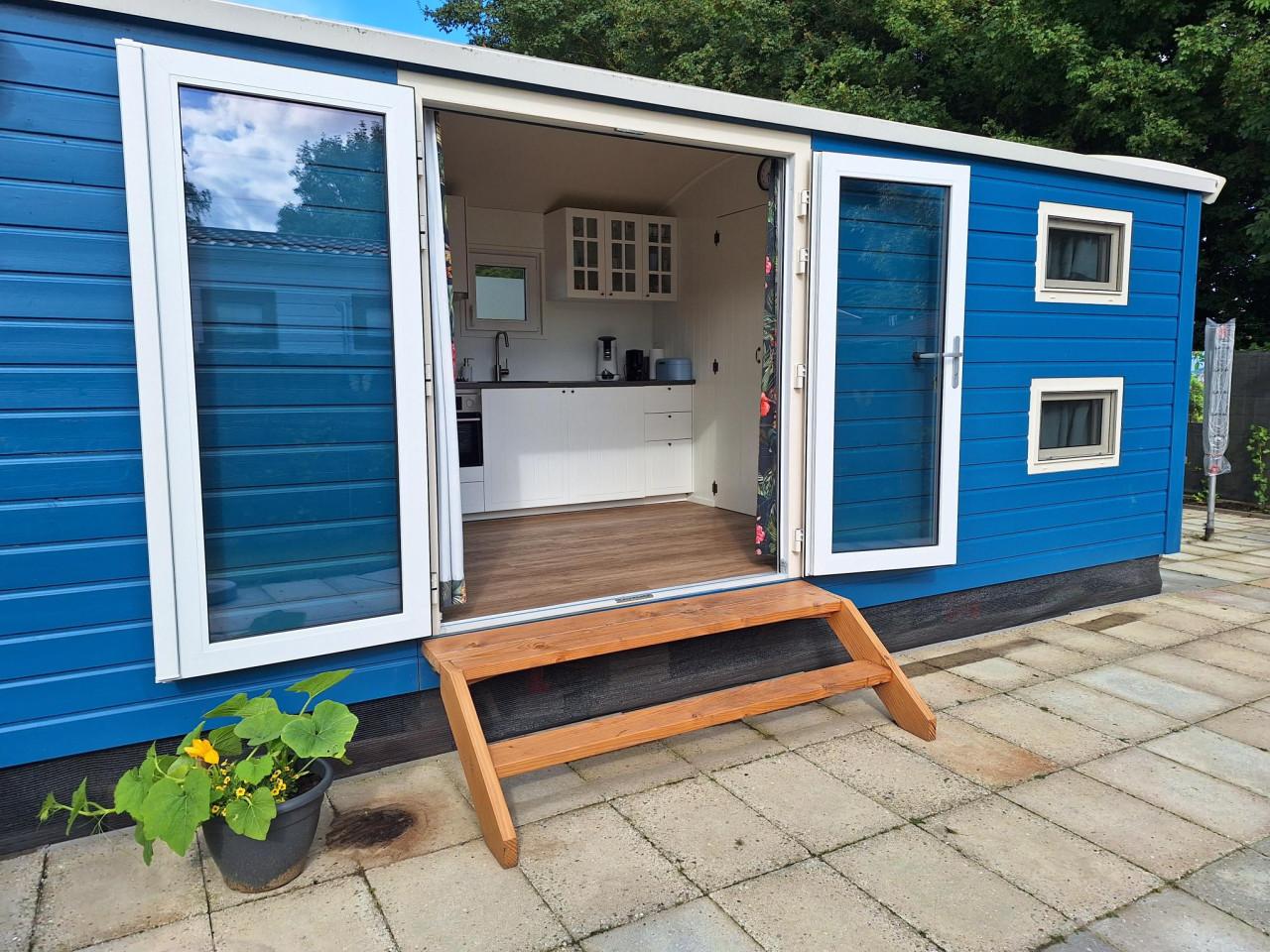2 recreatie woningen te koop op eigen grond
