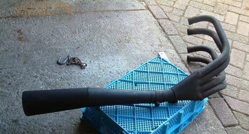 4 in 1 uitlaat  honda 750-900