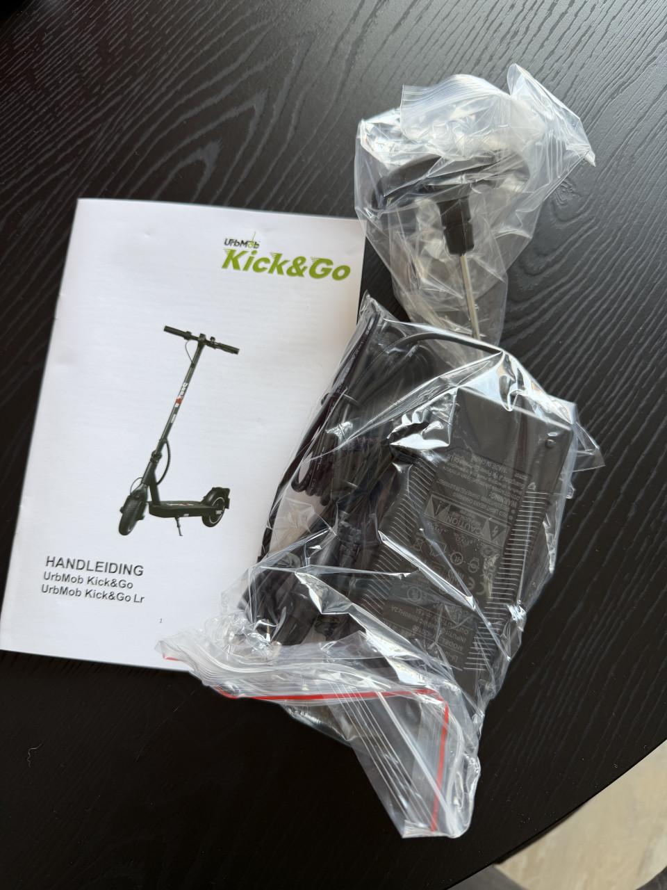 Nieuwe UrbMob kick & go LR elektrische step