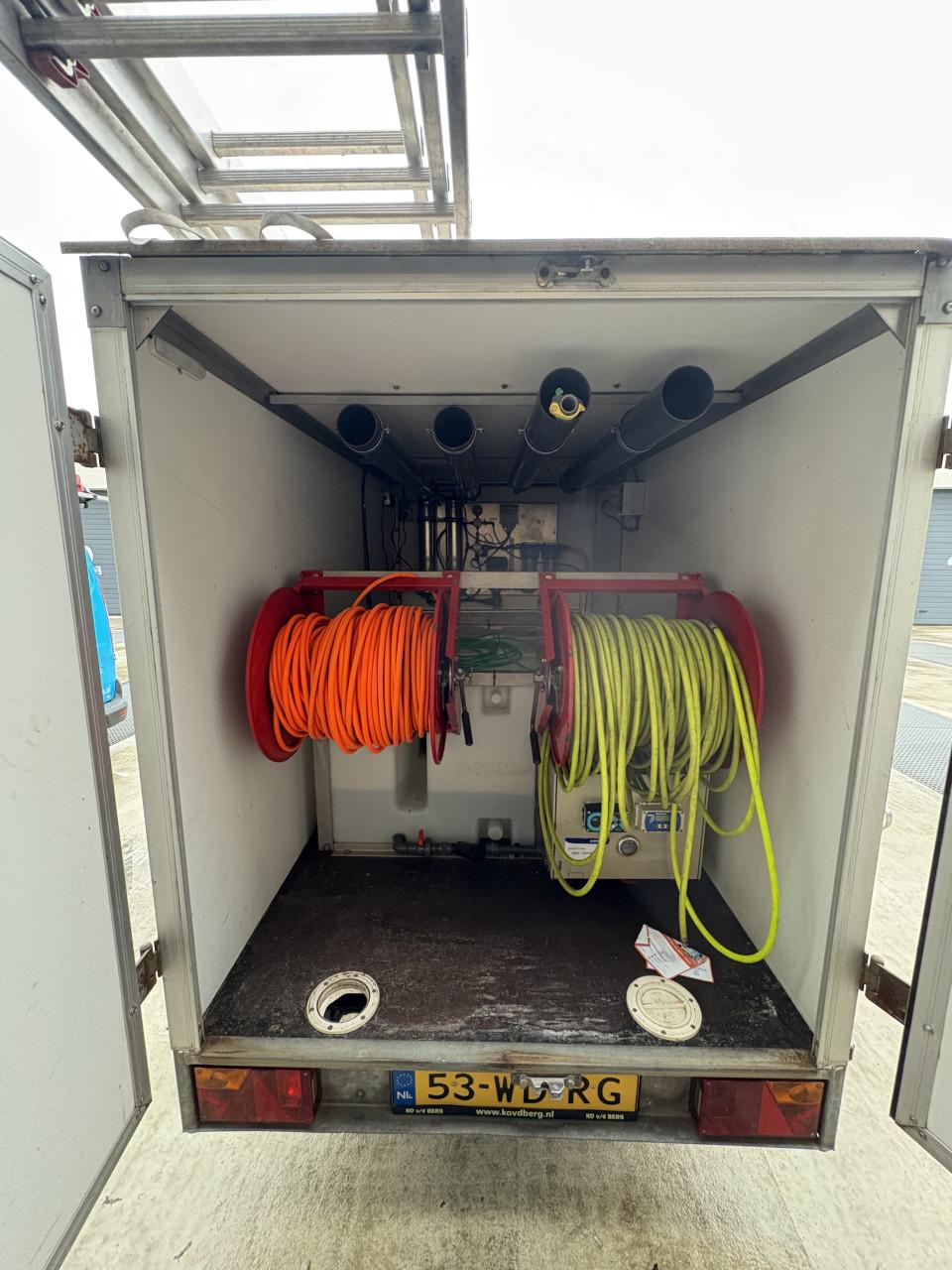 Glasbewassing osmose  aanhanger