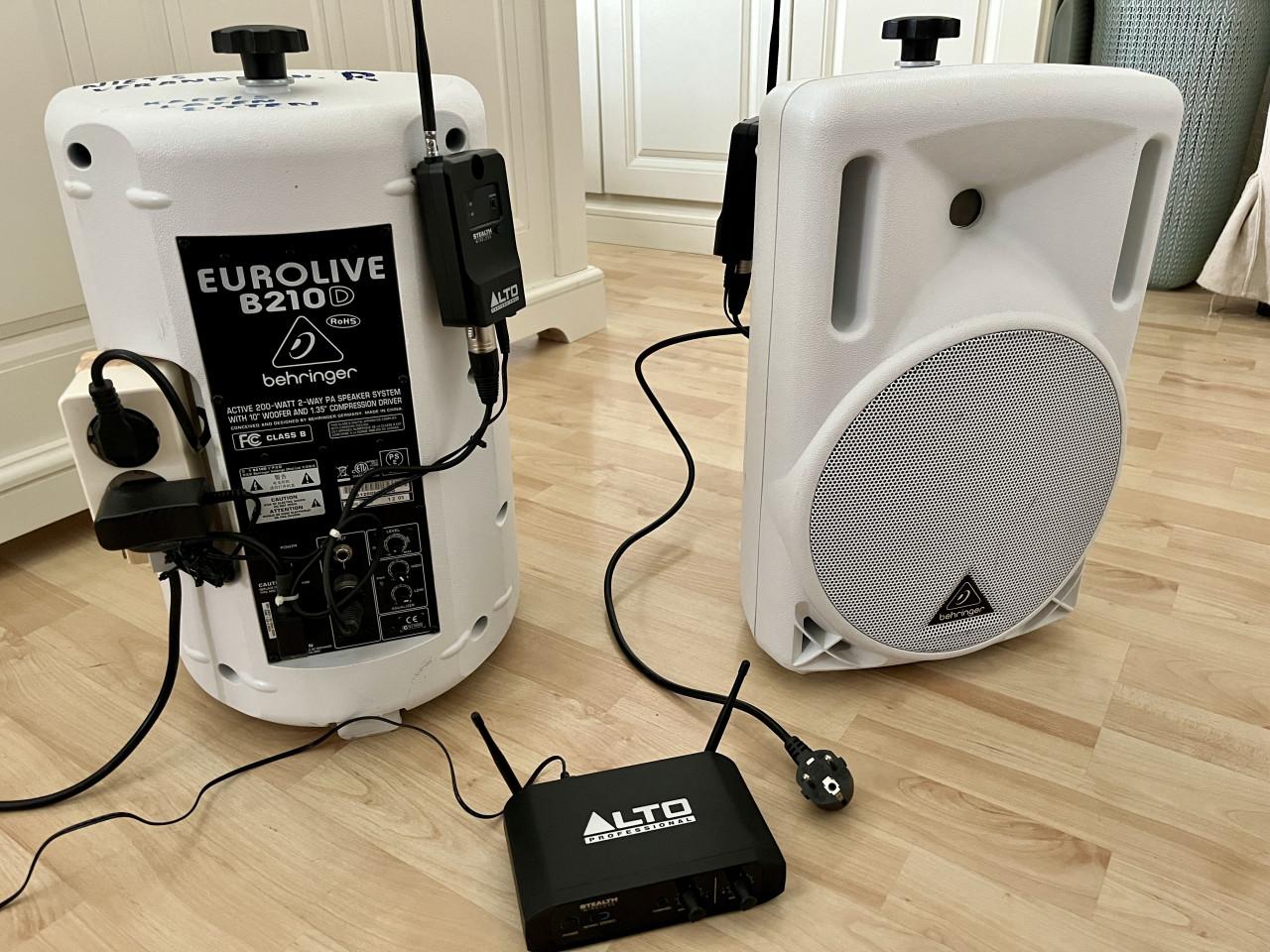 Professionele geluid apparatuur